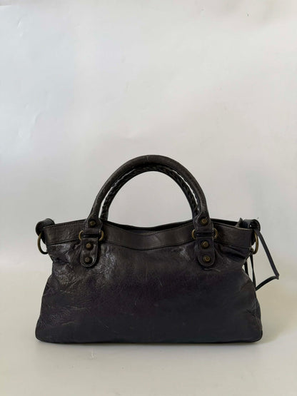 2000’s Balenciaga Navy Blue Classic First Bag
