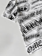 Chrome Hearts x Comme des Garçons Scroll Label T-Shirt