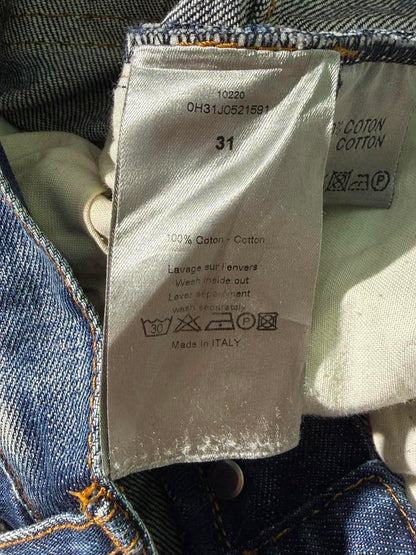 Dior Homme Distressed Blue Denim Jeans