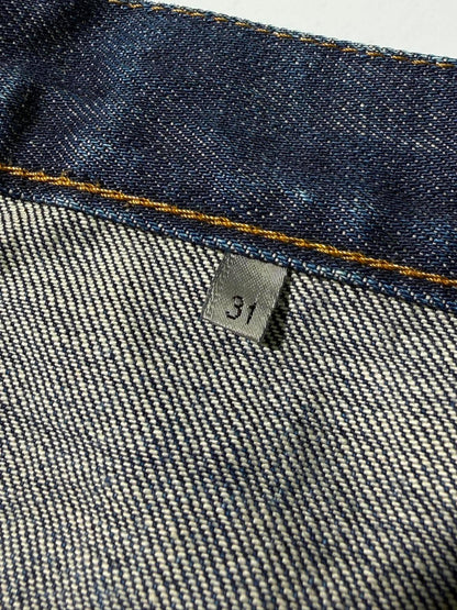 Dior Homme Distressed Blue Denim Jeans