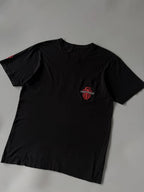 Chrome Hearts Red Vine Dagger Pocket Tee