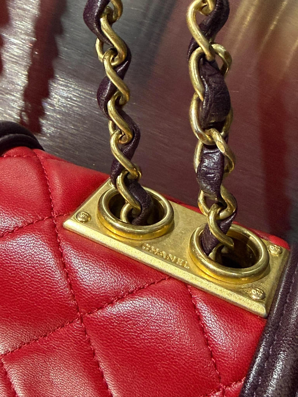 Chanel by Karl Lagerfeld S/S2015 Red Elegant CC Flap Bag