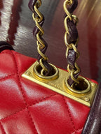 Chanel by Karl Lagerfeld S/S2015 Red Elegant CC Flap Bag