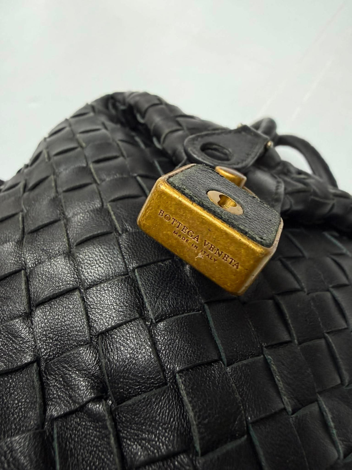 Bottega Veneta Intrecciato Woven Montaigne Satchel Bag