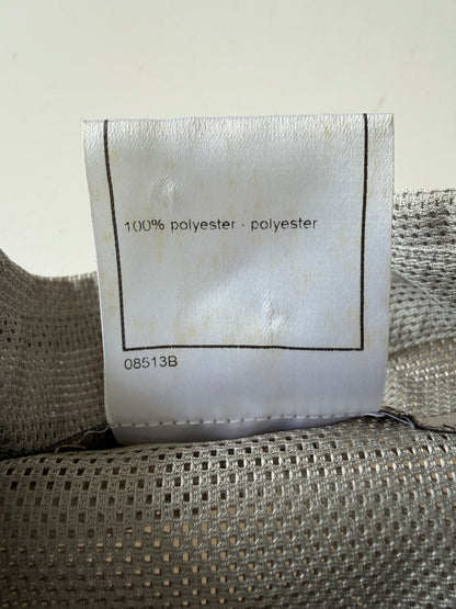 1990’s Chanel Gray Mesh Long-Sleeve Shirt