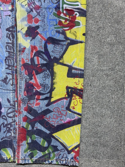 Vetements AW21 - Graffiti Art - Straight Cut Jeans