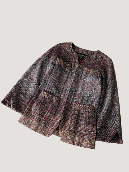 Chanel Multi Color Tweed Jacket