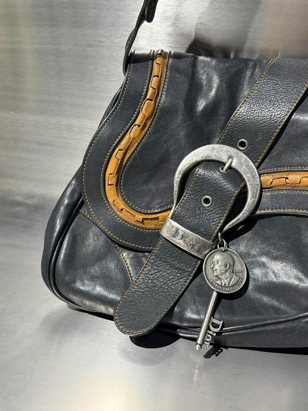 Christian Dior by John Galliano Gaucho Saddle Bag