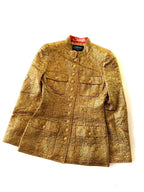 Chanel Boutique F/W1996 Gold Brocade "Mughal" Set