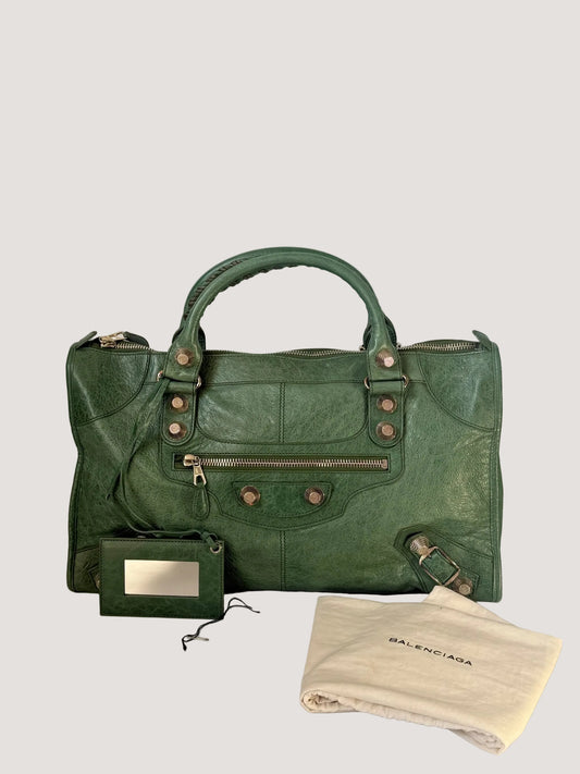 2000’s Balenciaga Vert Gazon Giant 21 Silver City