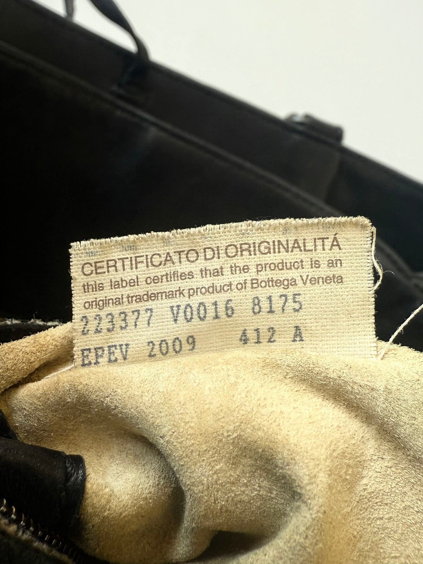 Bottega Veneta Black Intrecciato Large Tote Black