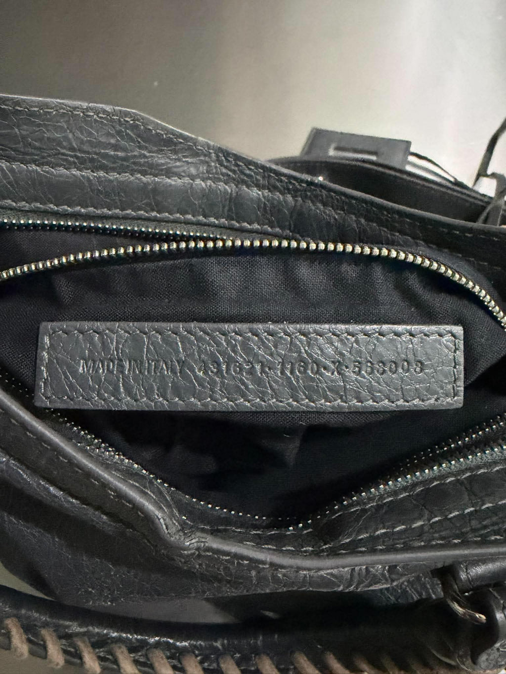 Balenciaga Gray Small Le City