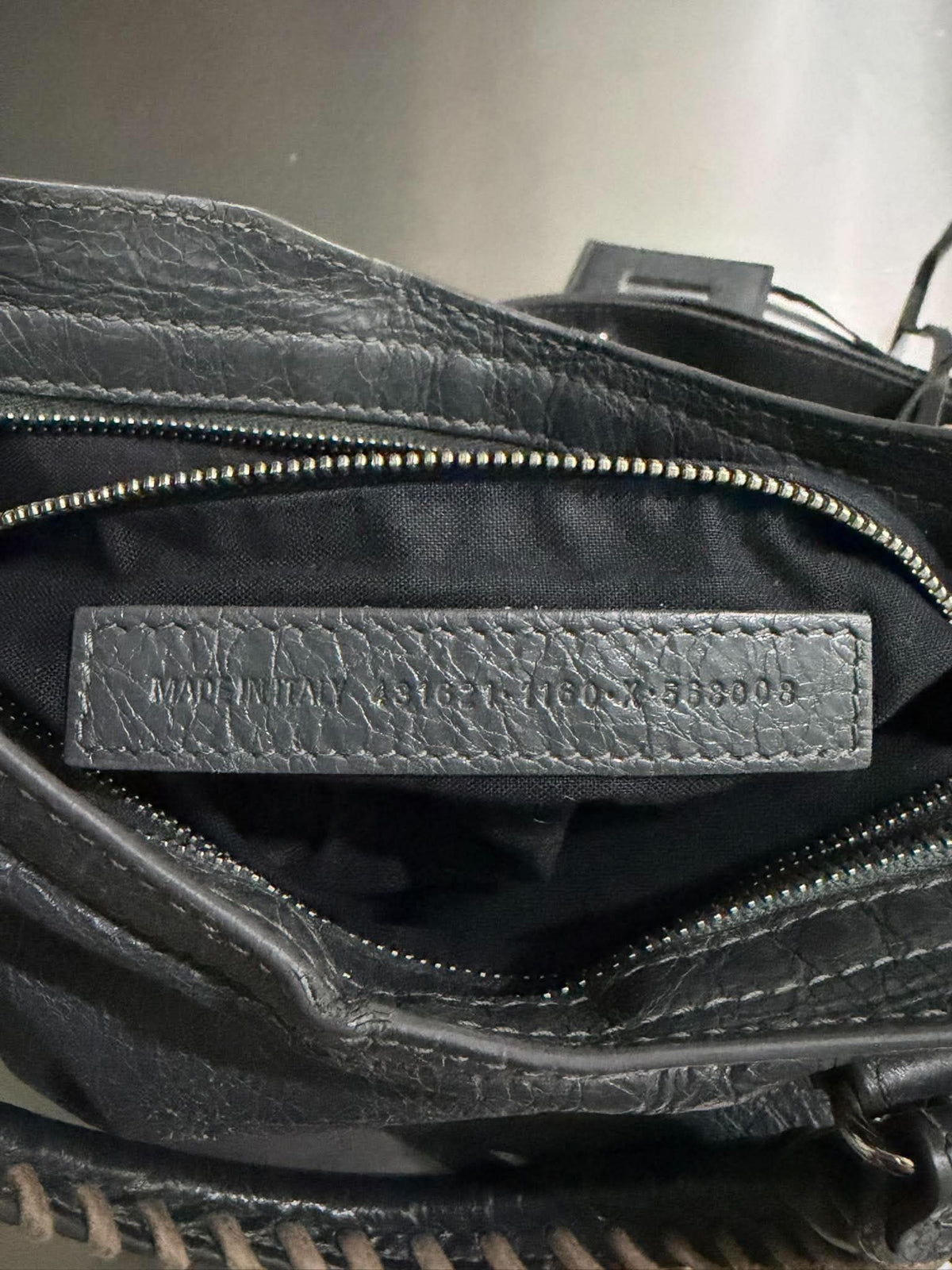 Balenciaga Gray Small Le City