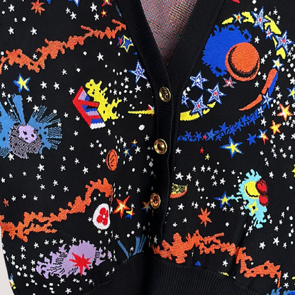 Louis Vuitton Galaxy Printed Sweatshirt