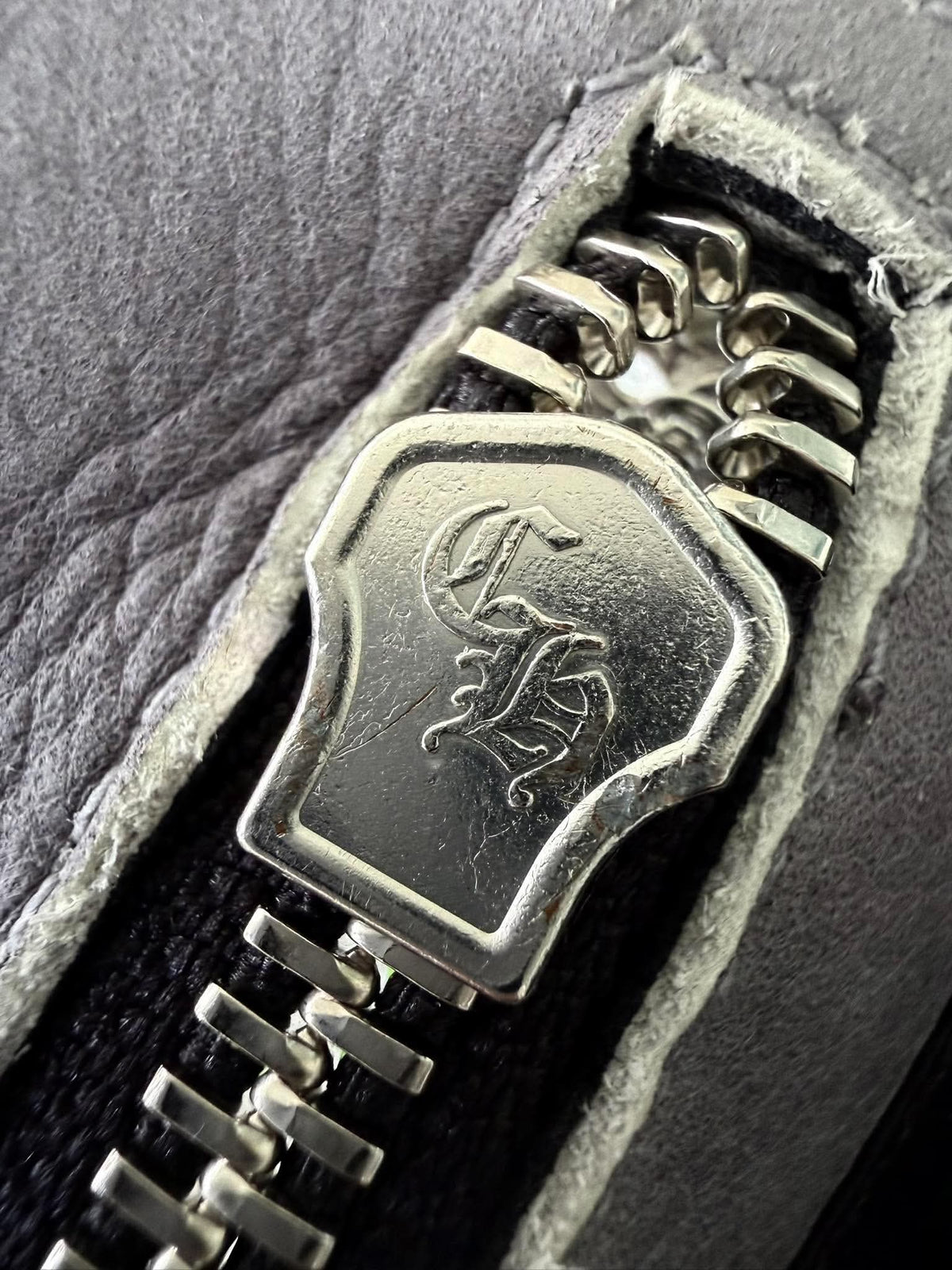 Chrome Hearts Plug CH Plus Camouflage Leather Shoulder Bag