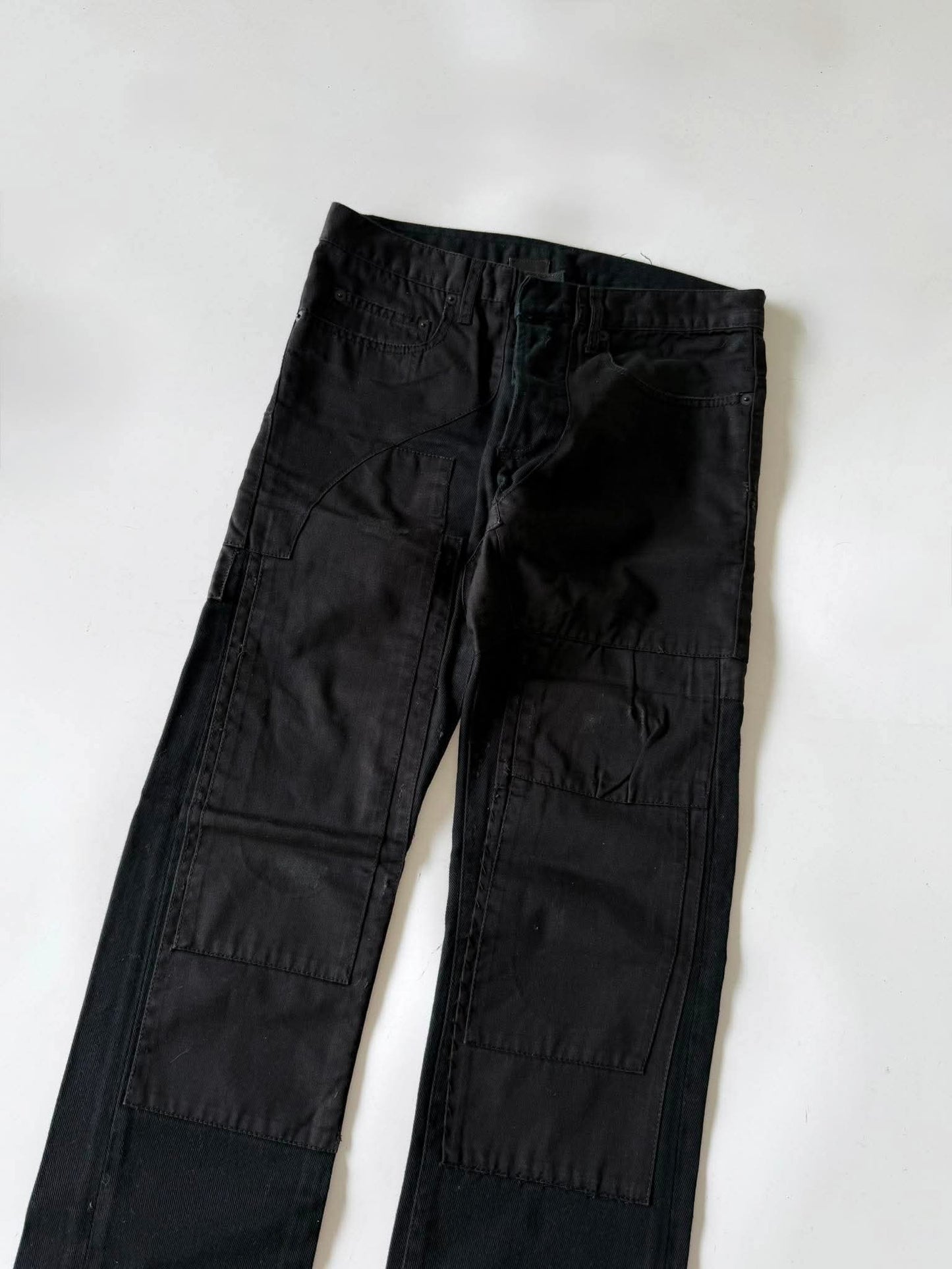 Dior Homme A/W 2007 "NAVIGATE" Patchwork Denim Pants