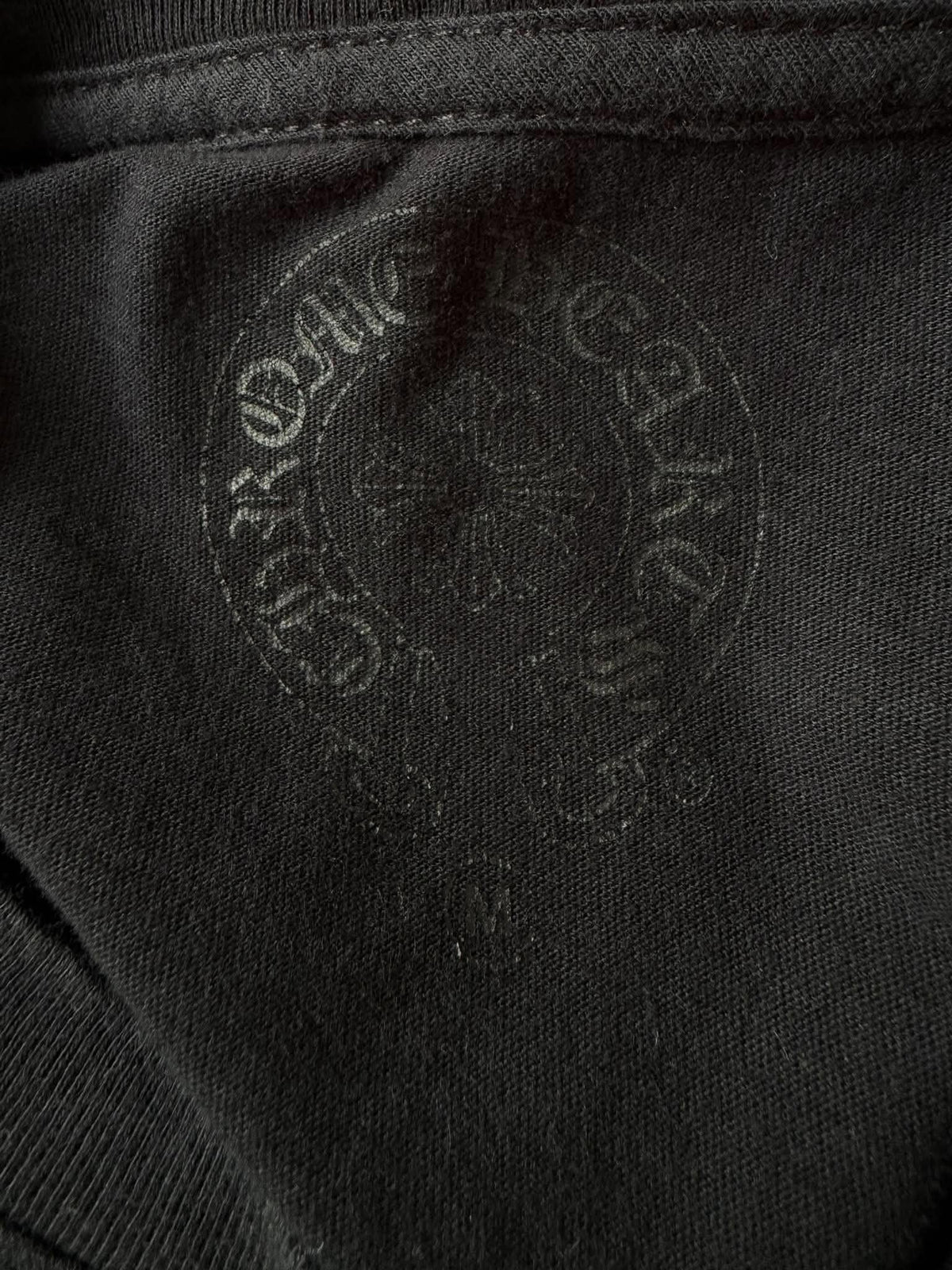 Vintage Chrome Hearts “Fuck You” Thermal Zip-Up Hoodie
