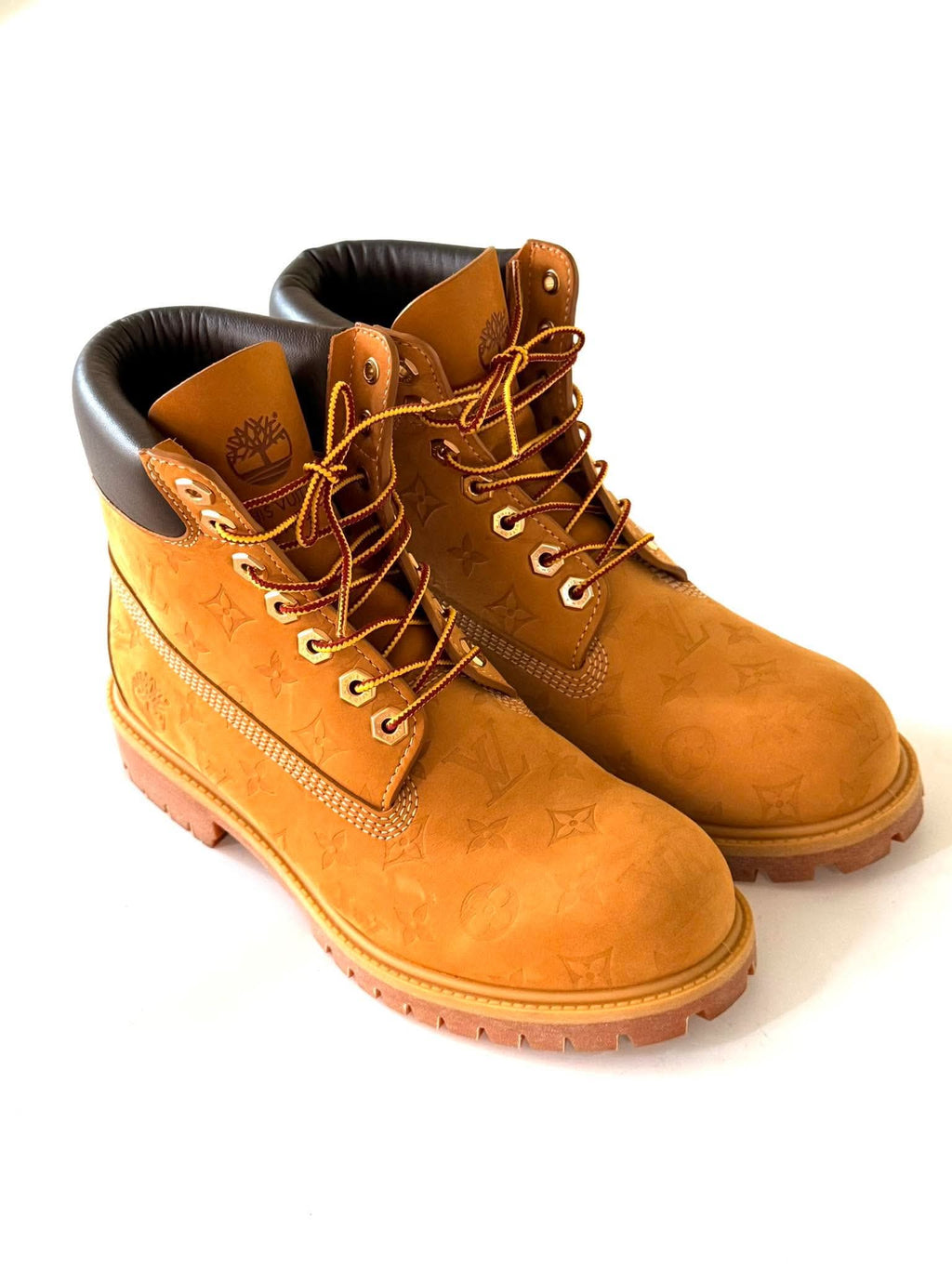 Louis Vuitton x Timberland Monogram Ankle Boots