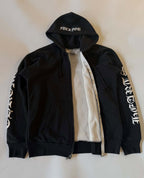 Vintage Chrome Hearts “Fuck You” Thermal Zip-Up Hoodie