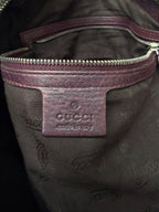 Gucci Bamboo Bar Shoulder Bag Leather Medium