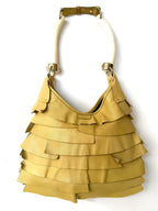Yves Saint Laurent St. Tropez Mombasa Ruffled Bag