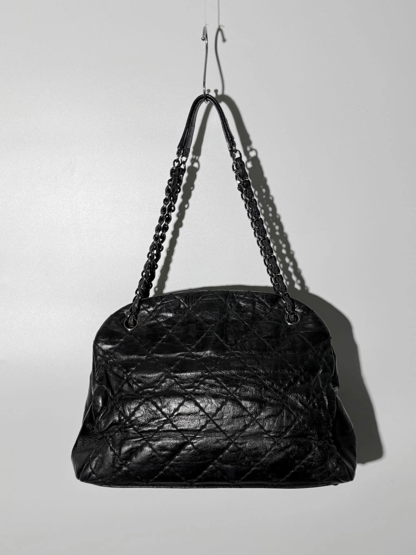 Chanel Iridescent Just Mademoiselle Bowling Bag