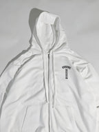 Chrome Hearts Back Arch USA Logo Zip-Up Hoodie