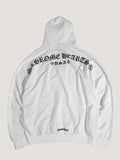Chrome Hearts Back Arch USA Logo Zip-Up Hoodie