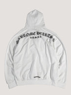 Chrome Hearts Back Arch USA Logo Zip-Up Hoodie