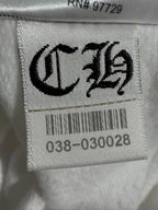 Chrome Hearts Back Arch USA Logo Zip-Up Hoodie