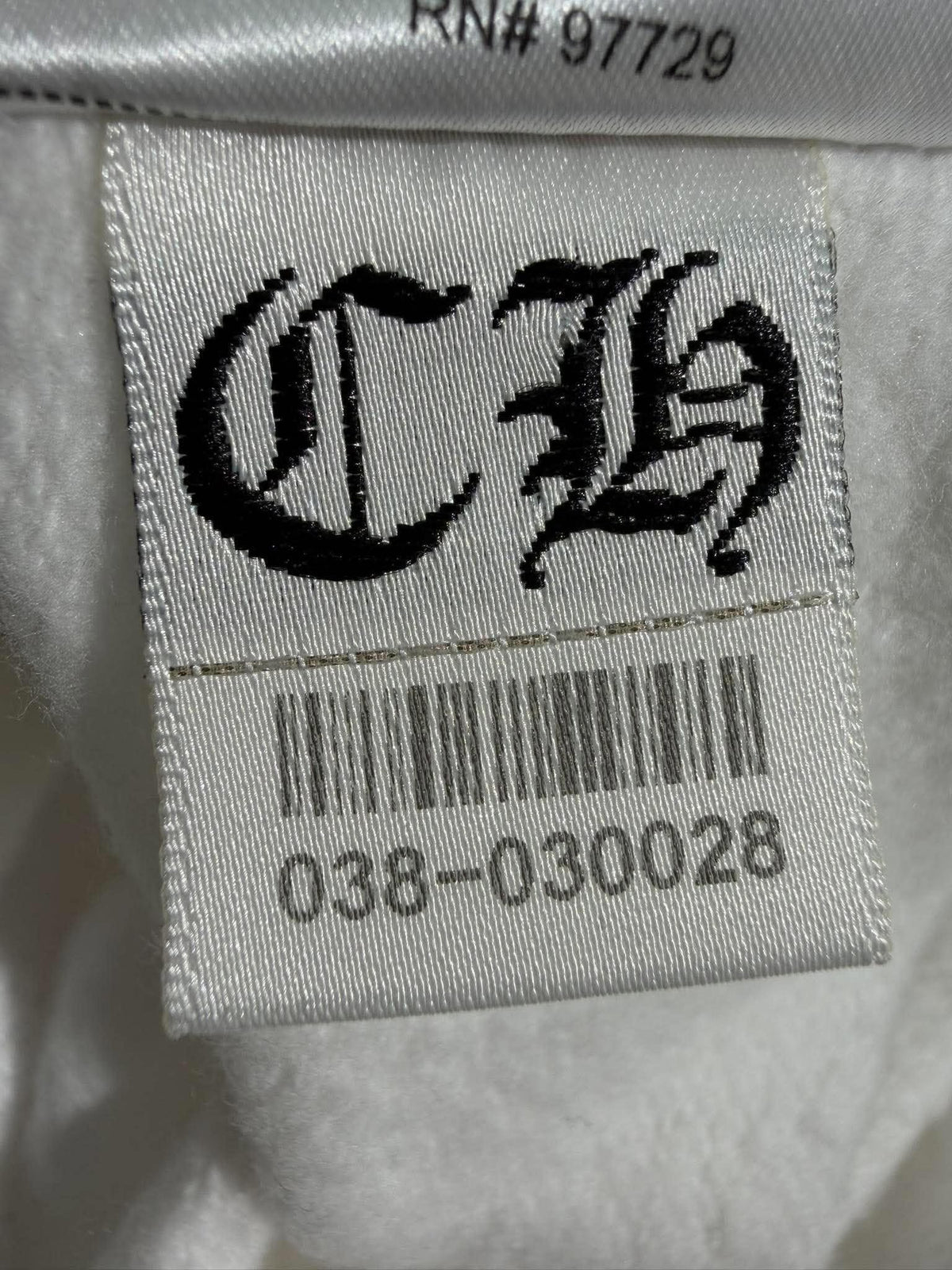 Chrome Hearts Back Arch USA Logo Zip-Up Hoodie