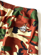 Chrome Hearts x Matty Boy "Caution" Camo Cargo Sweatpants