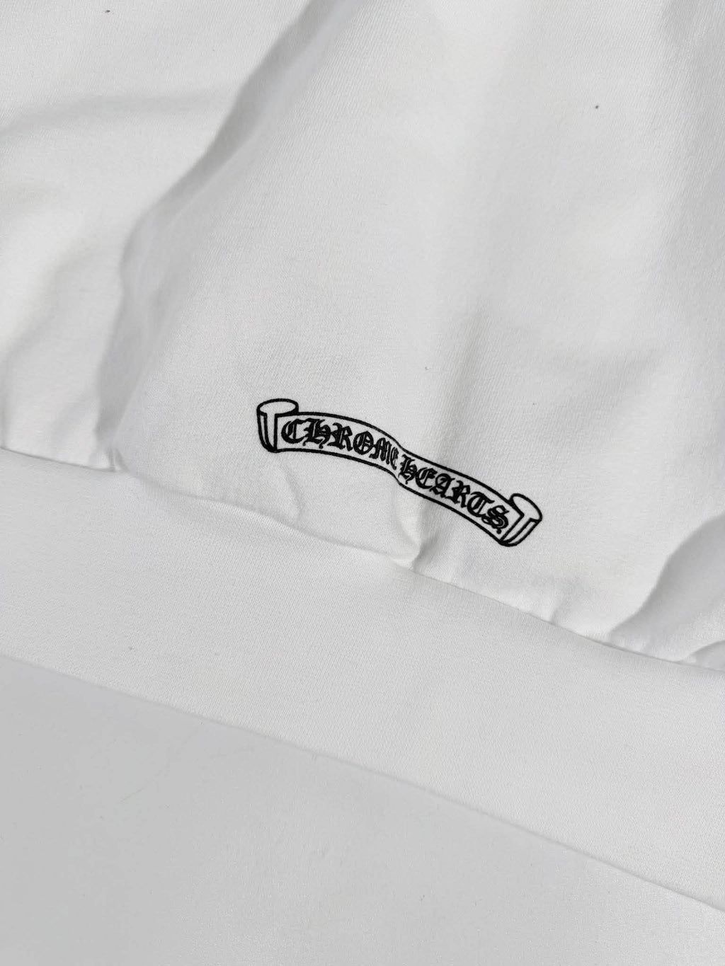 Chrome Hearts Back Arch USA Logo Zip-Up Hoodie