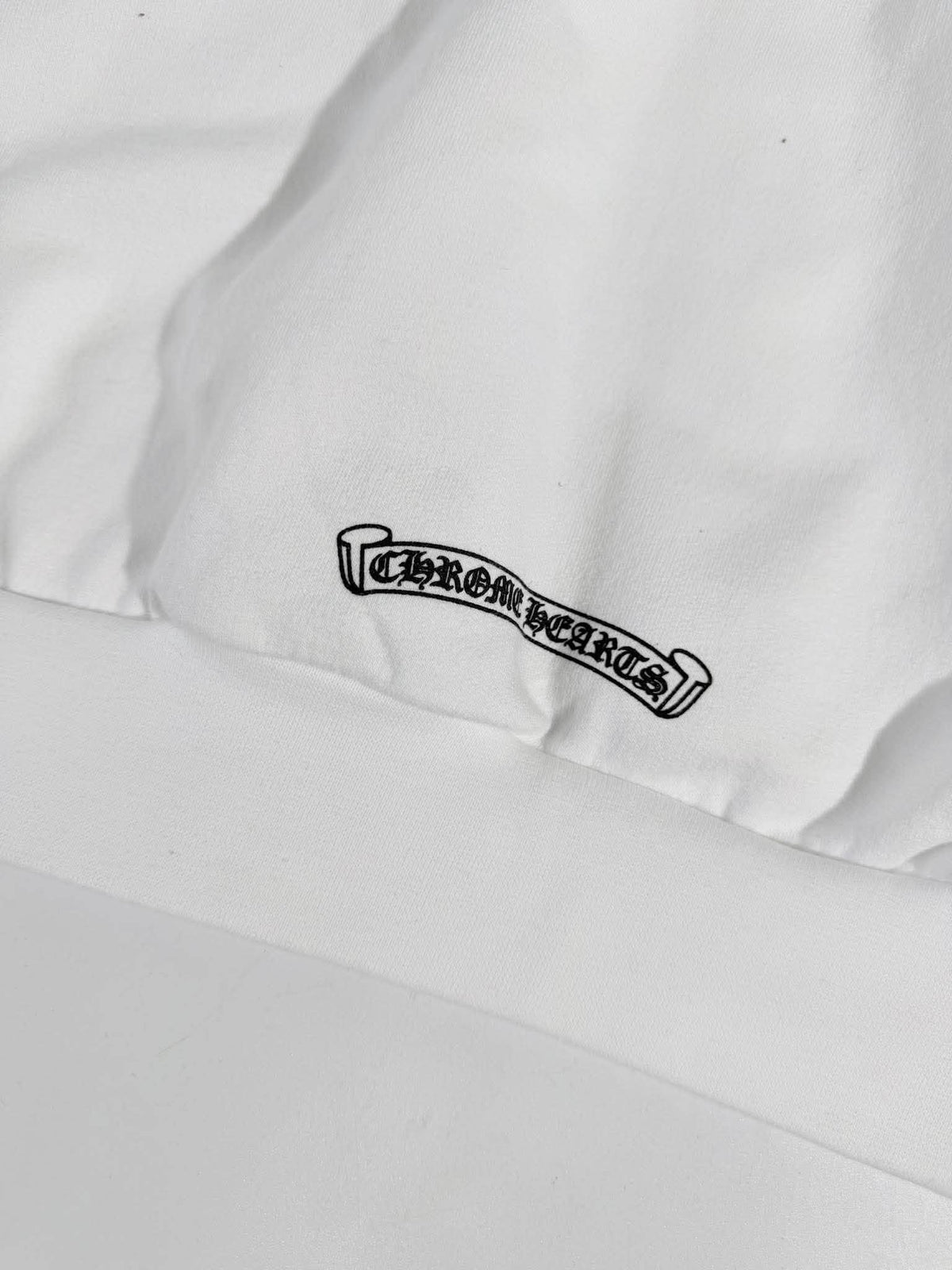 Chrome Hearts Back Arch USA Logo Zip-Up Hoodie