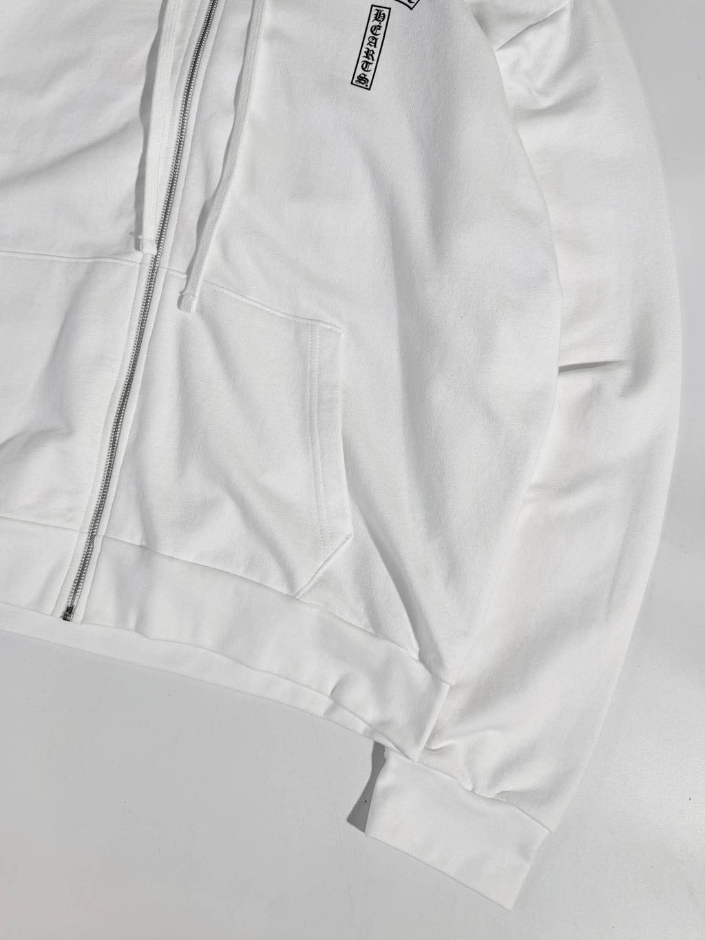 Chrome Hearts Back Arch USA Logo Zip-Up Hoodie
