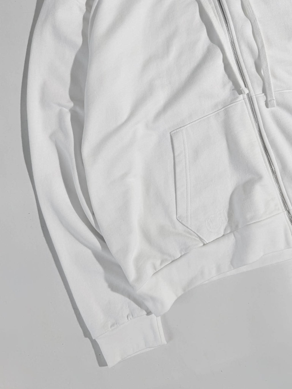 Chrome Hearts Back Arch USA Logo Zip-Up Hoodie