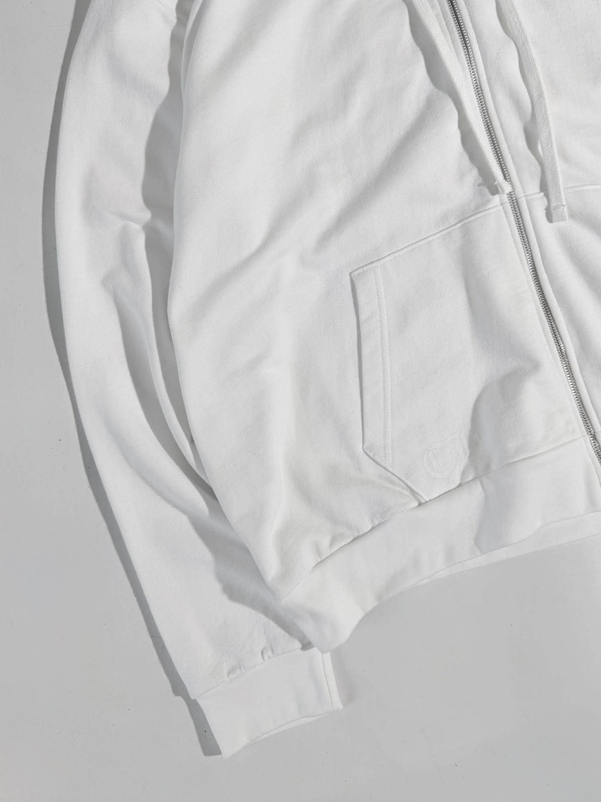 Chrome Hearts Back Arch USA Logo Zip-Up Hoodie