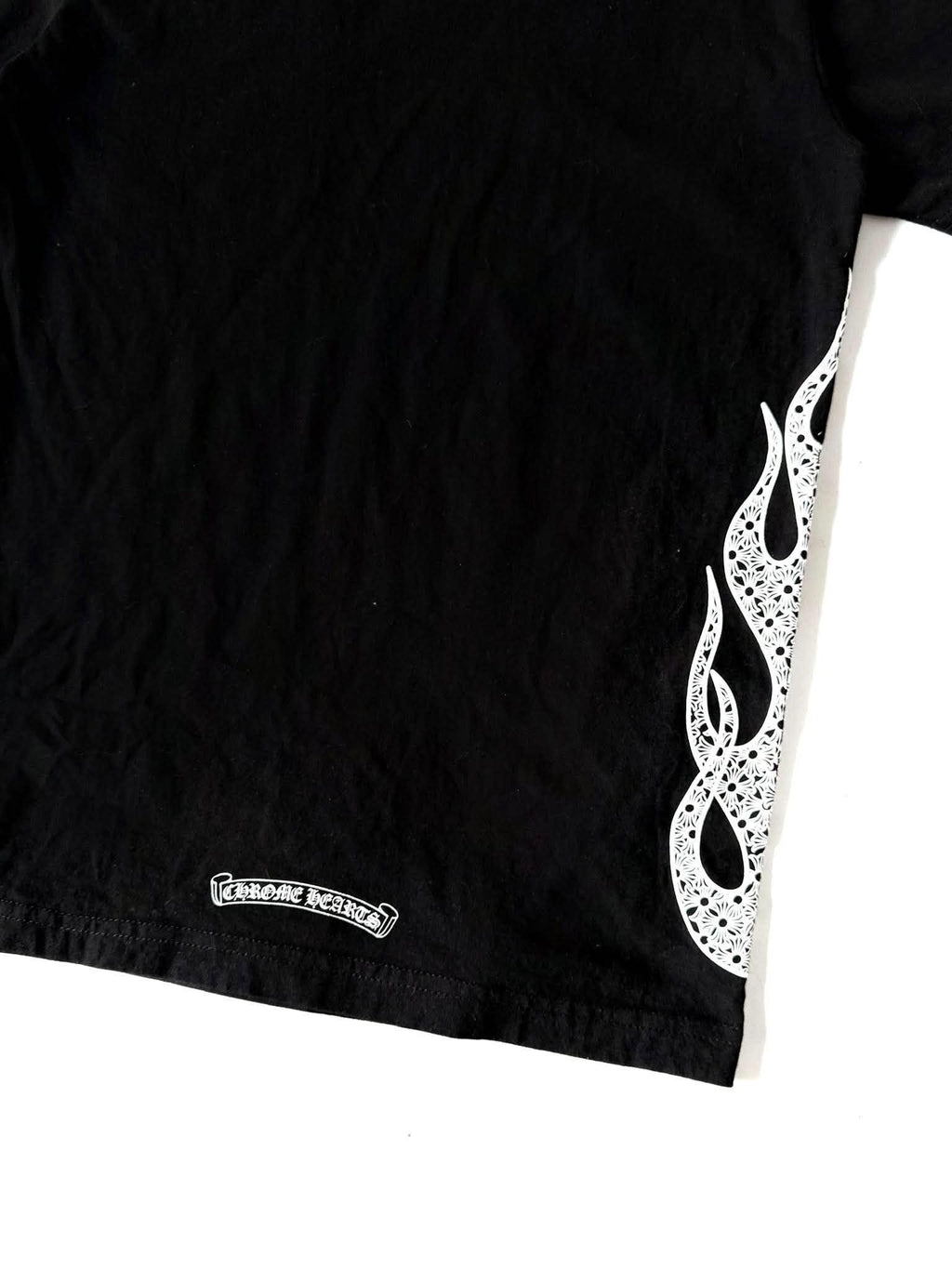 Chrome Hearts Side Flame Pocket Tee