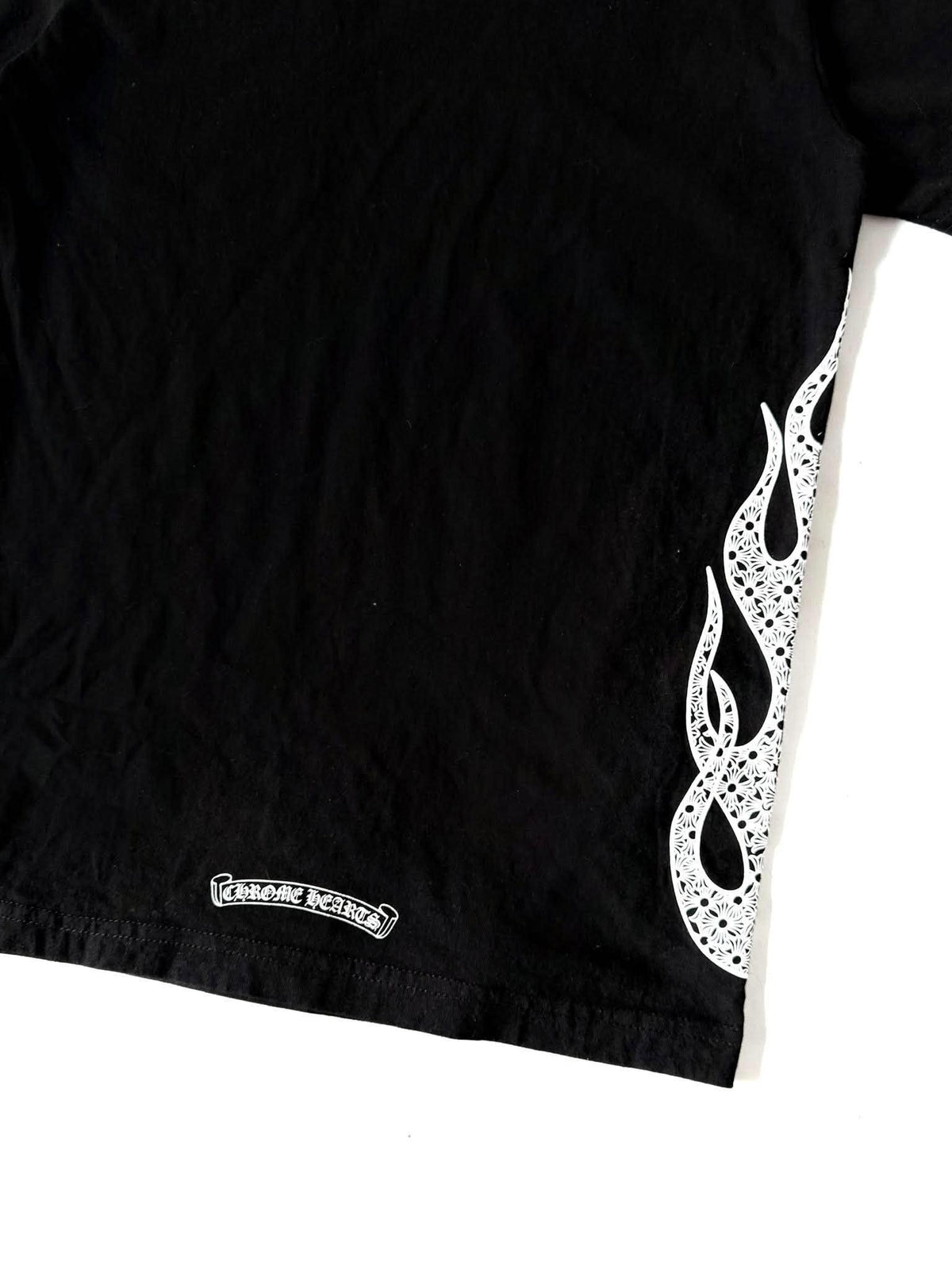 Chrome Hearts Side Flame Pocket Tee