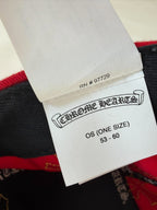 Chrome Hearts Red & Yellow Cross Patch Baseball Cap