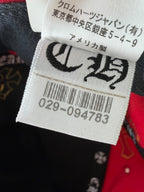Chrome Hearts Red & Yellow Cross Patch Baseball Cap