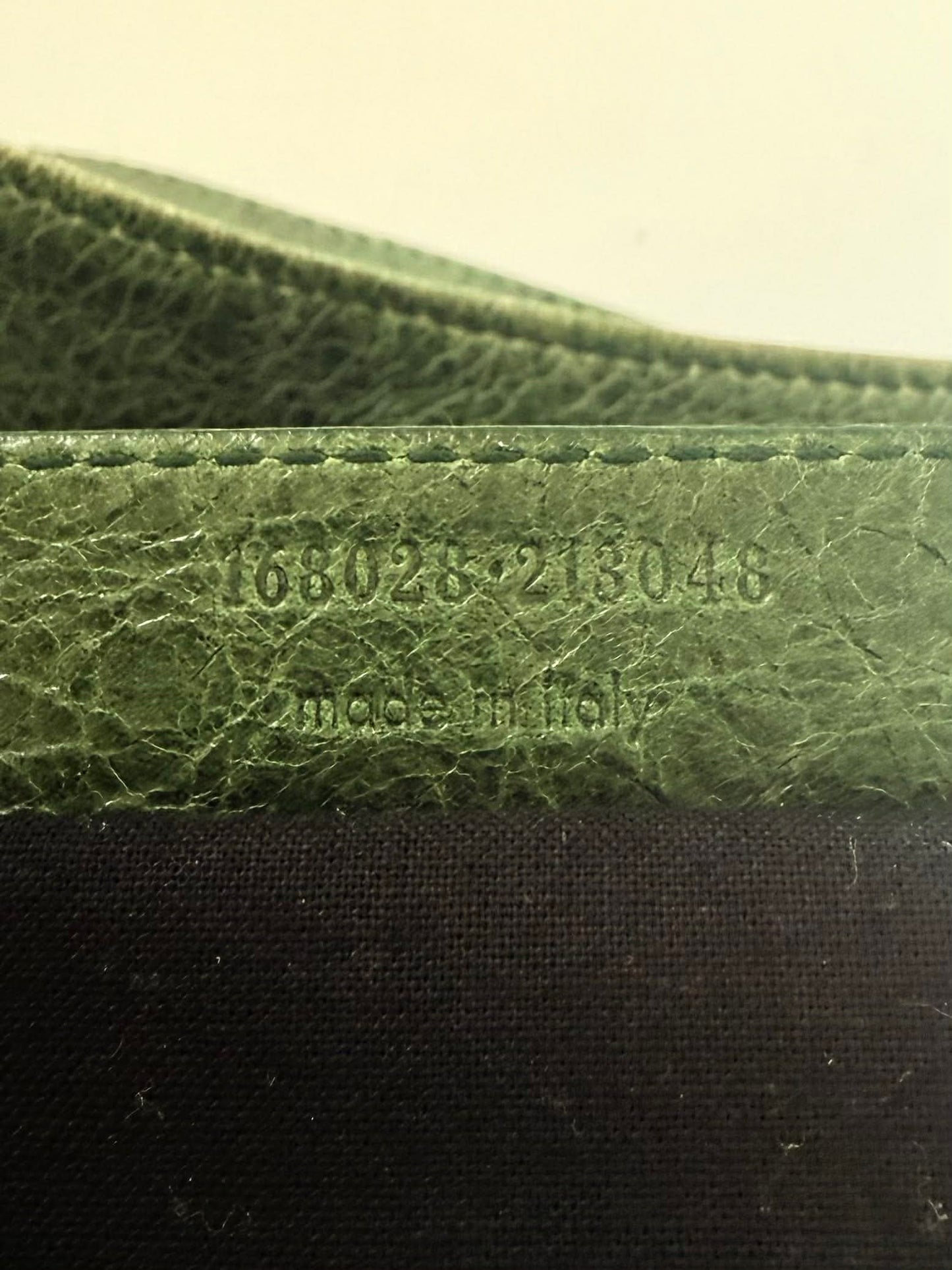 2000’s Balenciaga Green Classic City Bag