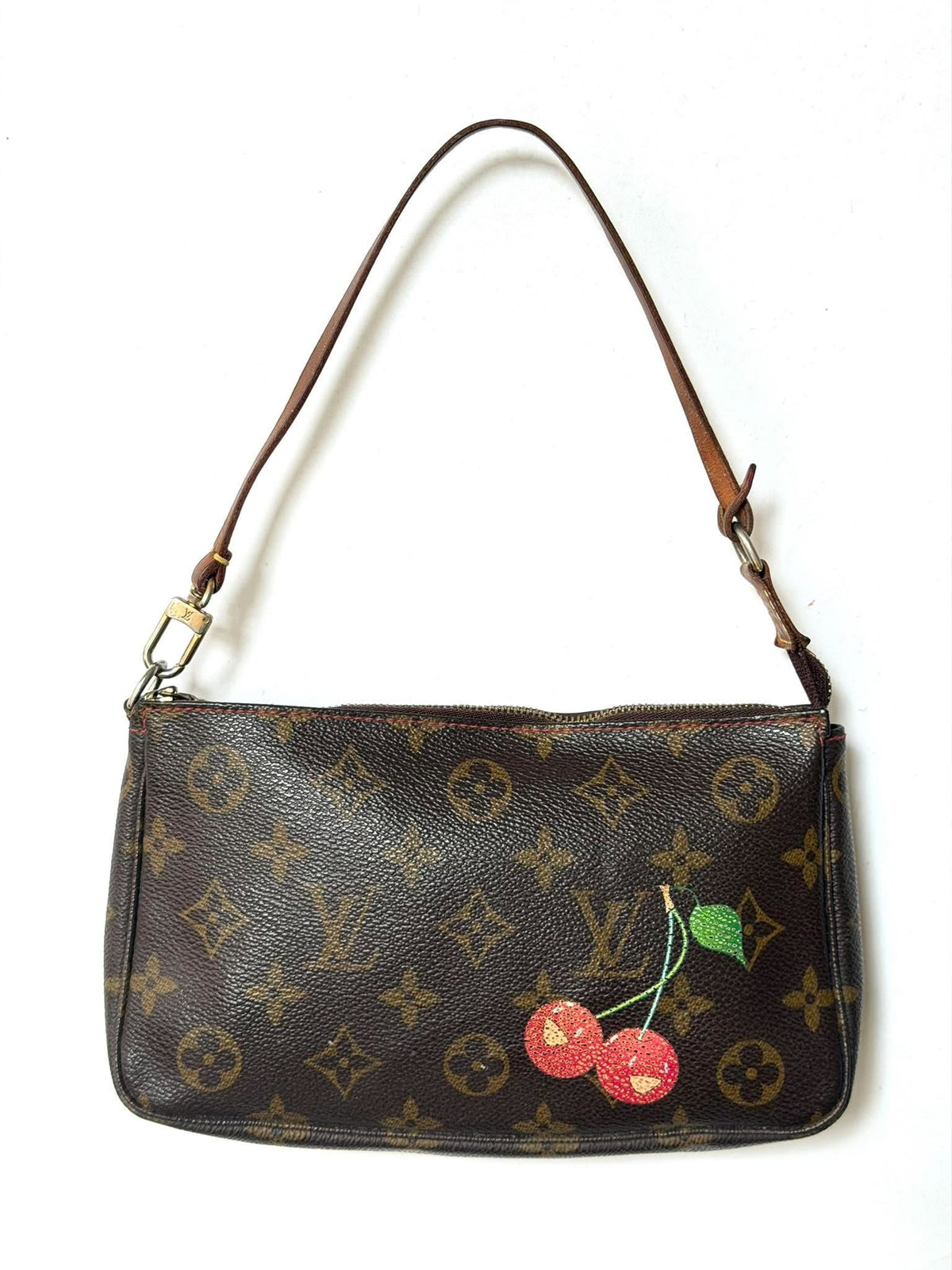 Louis Vuitton Takashi Murakami Monogram Cerises Pochette