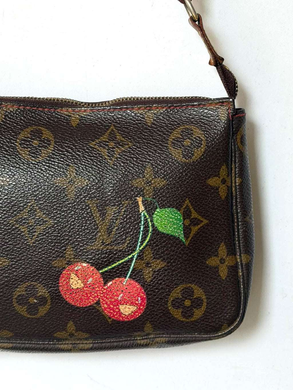 Louis Vuitton Takashi Murakami Monogram Cerises Pochette