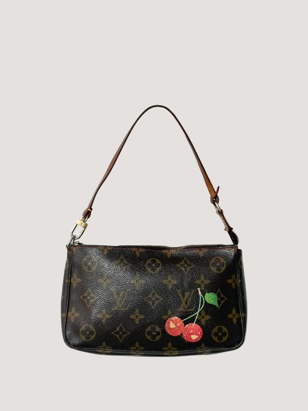 Louis Vuitton Takashi Murakami Monogram Cerises Pochette