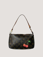 Louis Vuitton Takashi Murakami Monogram Cerises Pochette