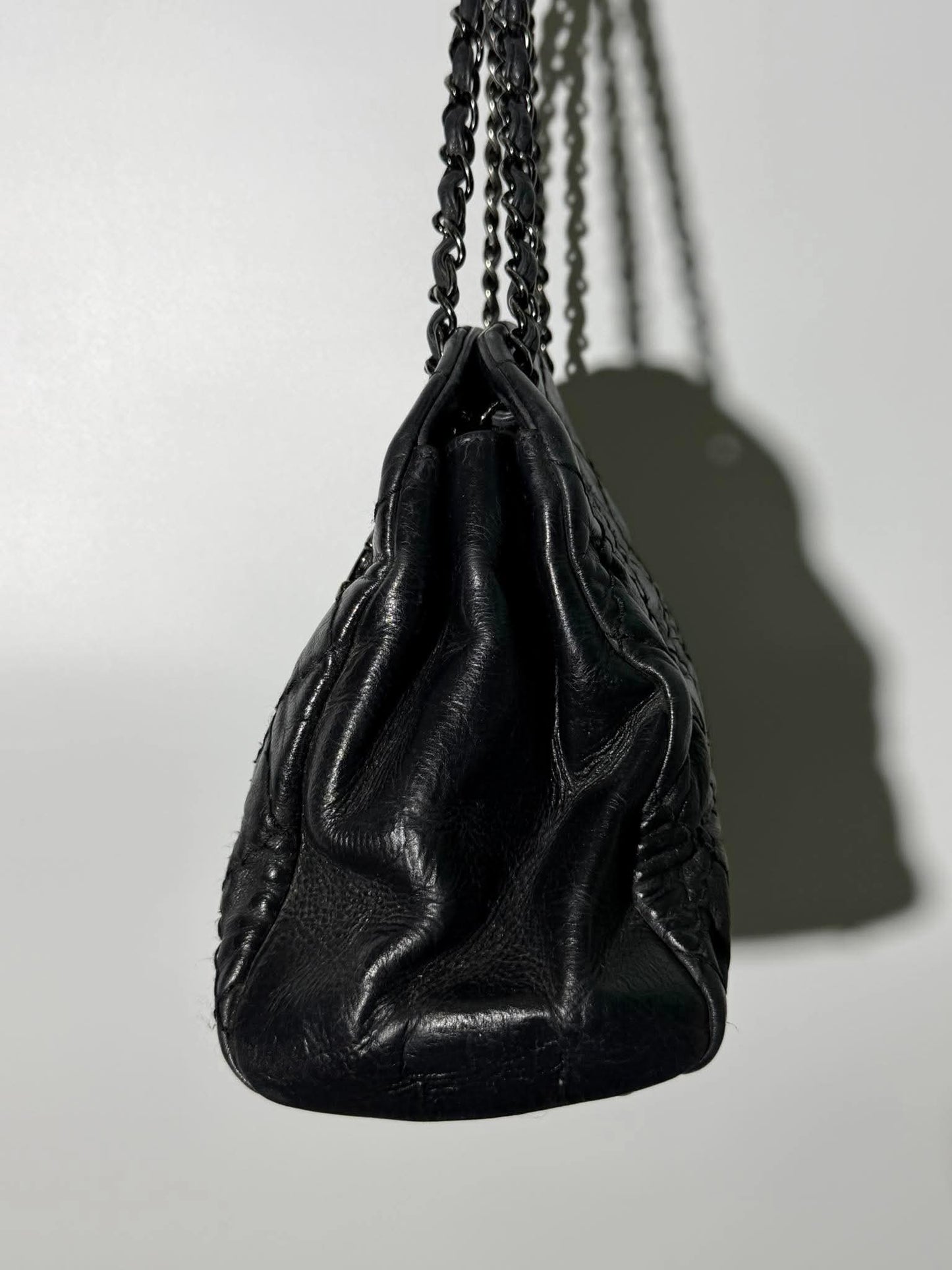 Chanel Iridescent Just Mademoiselle Bowling Bag