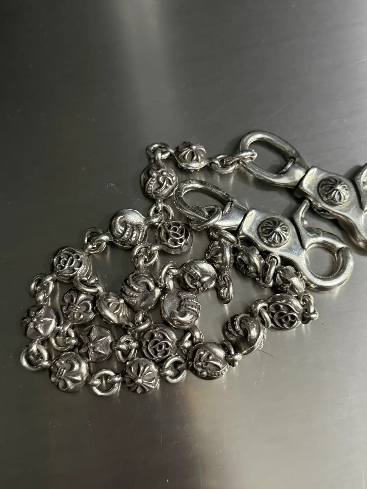 Chrome Hearts 21 Multi Ball Long Celtic Wallet Chain