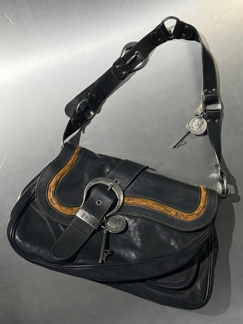 Christian Dior by John Galliano Gaucho Saddle Bag