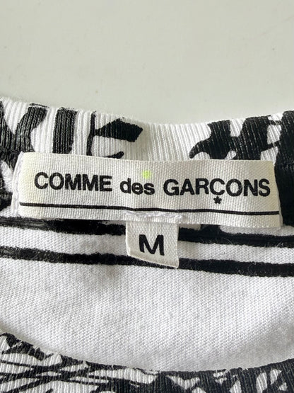 Chrome Hearts x Comme des Garçons Scroll Label T-Shirt